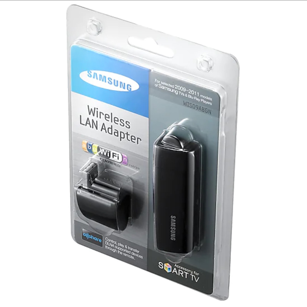 New Genuine Samsung WIS09ABGN LAN Adapter Linkstick Fi USB 2.0 for 2009-2011 Samsung TV | Abovelike.com