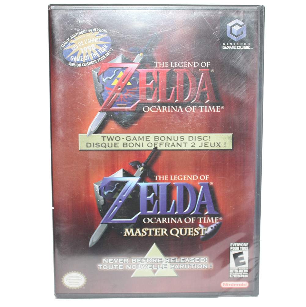 2003 Nintendo Gamecube Disc Game Legend of Zelda: Ocarina of Time & Master  Quest Pre-Order Bonus VGA 85+ (72039133)